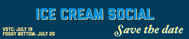 ice cream social banner