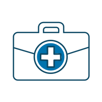medical briefcase icon