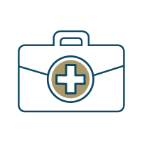 medical briefcase icon