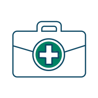 medical briefcase icon