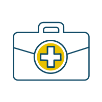 medical briefcase icon