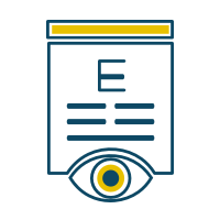 eye chart icon