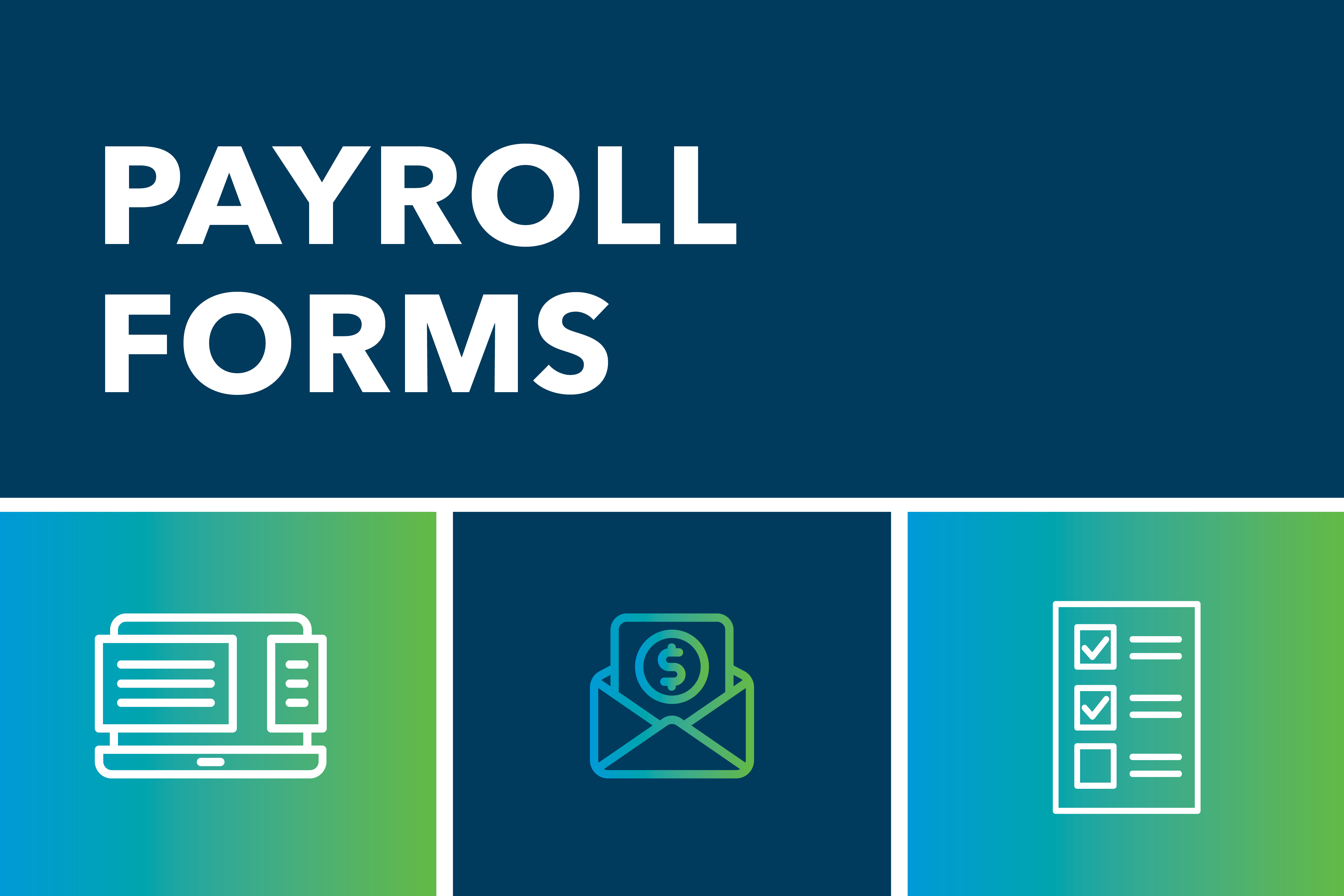 payroll forms button