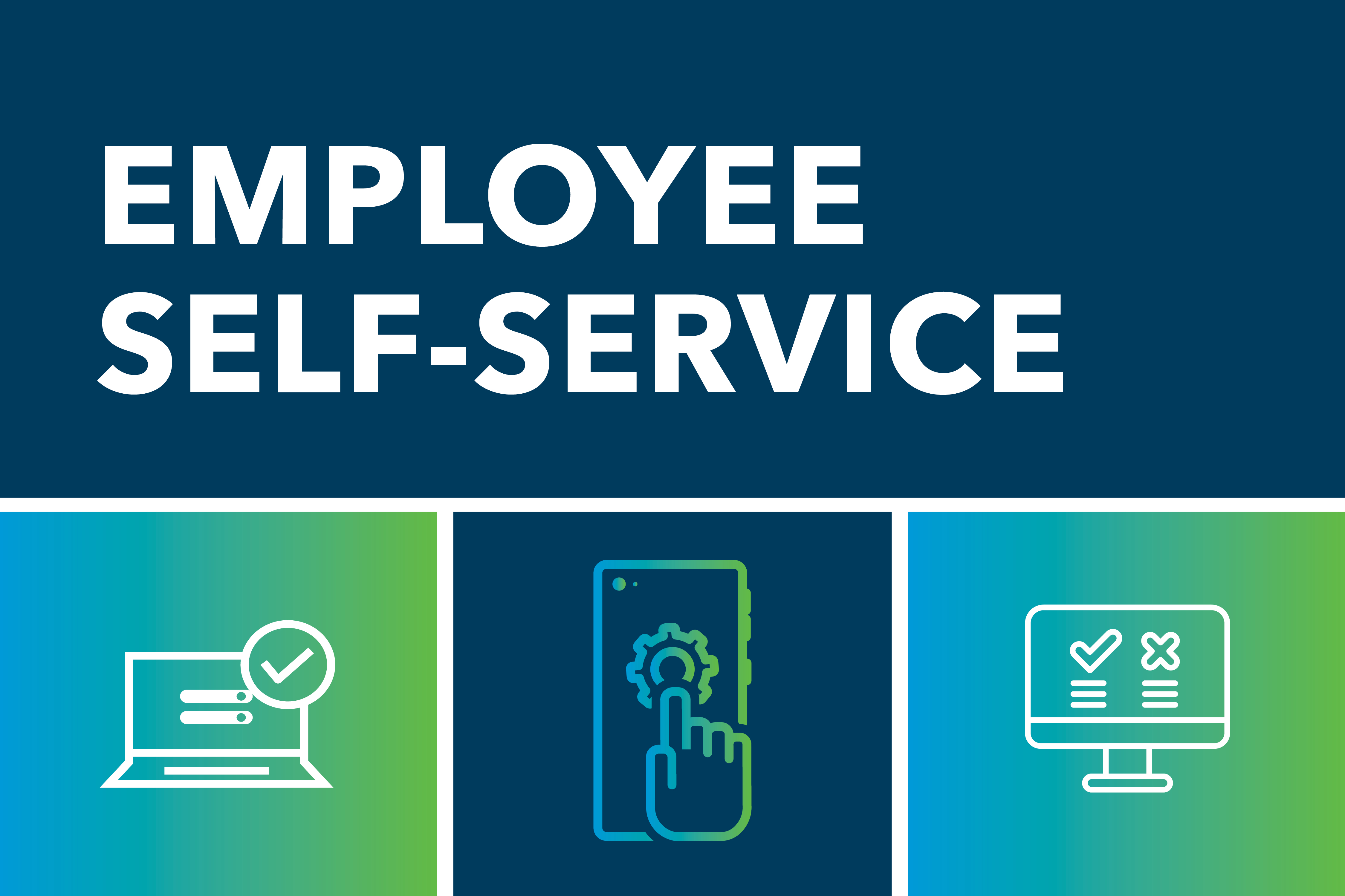 employee self service button