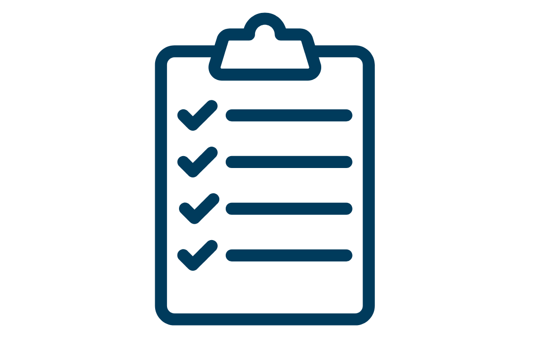 image of clipboard with checklist