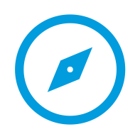Compass Blue compass