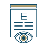 Vision chart icon