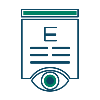 eye chart icon