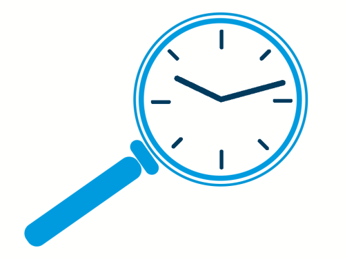 Graphic of magnifying glass